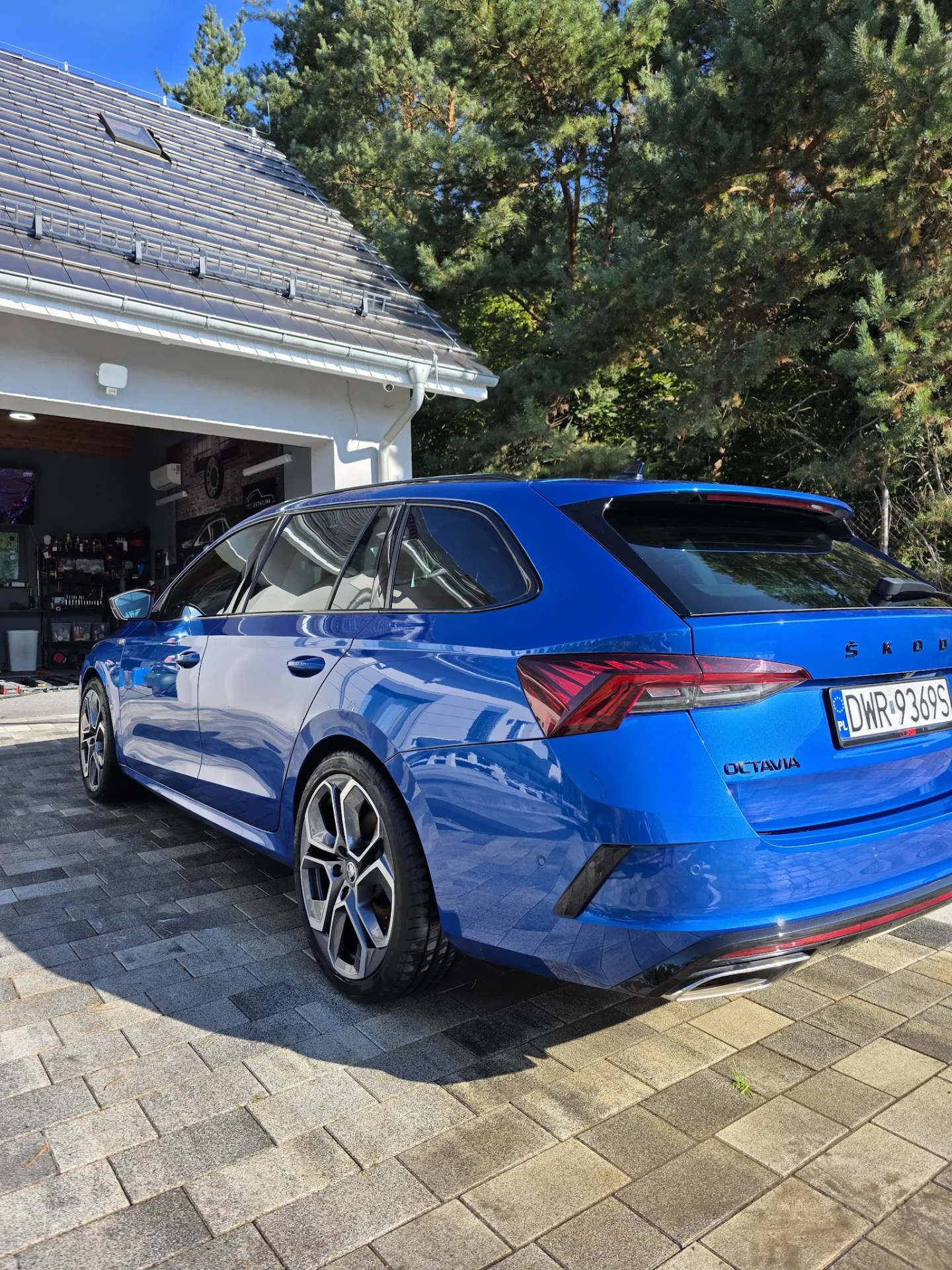 Škoda Octavia RS po detailingu