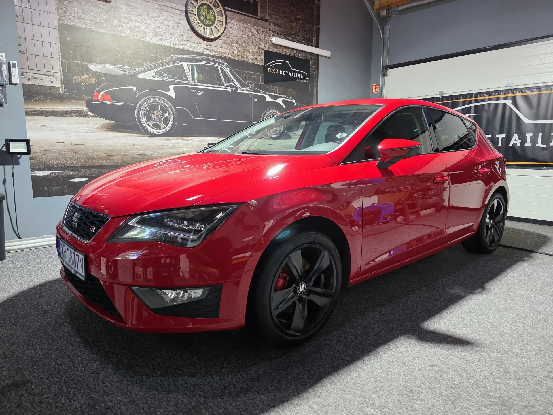 Seat Leon FR po korekcie lakieru